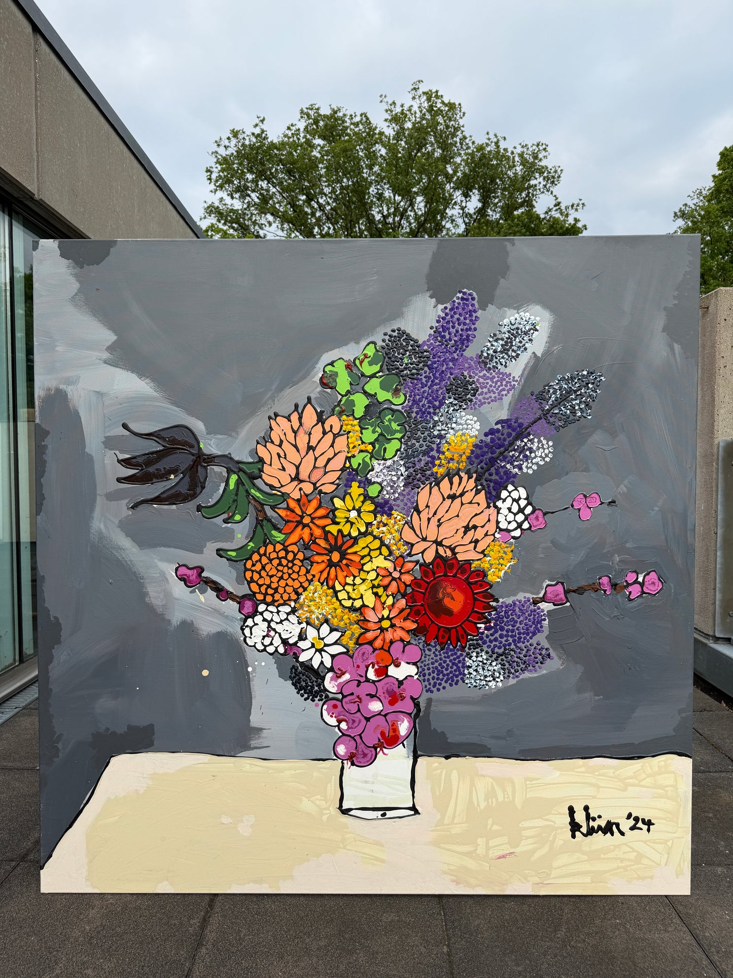 test blumen