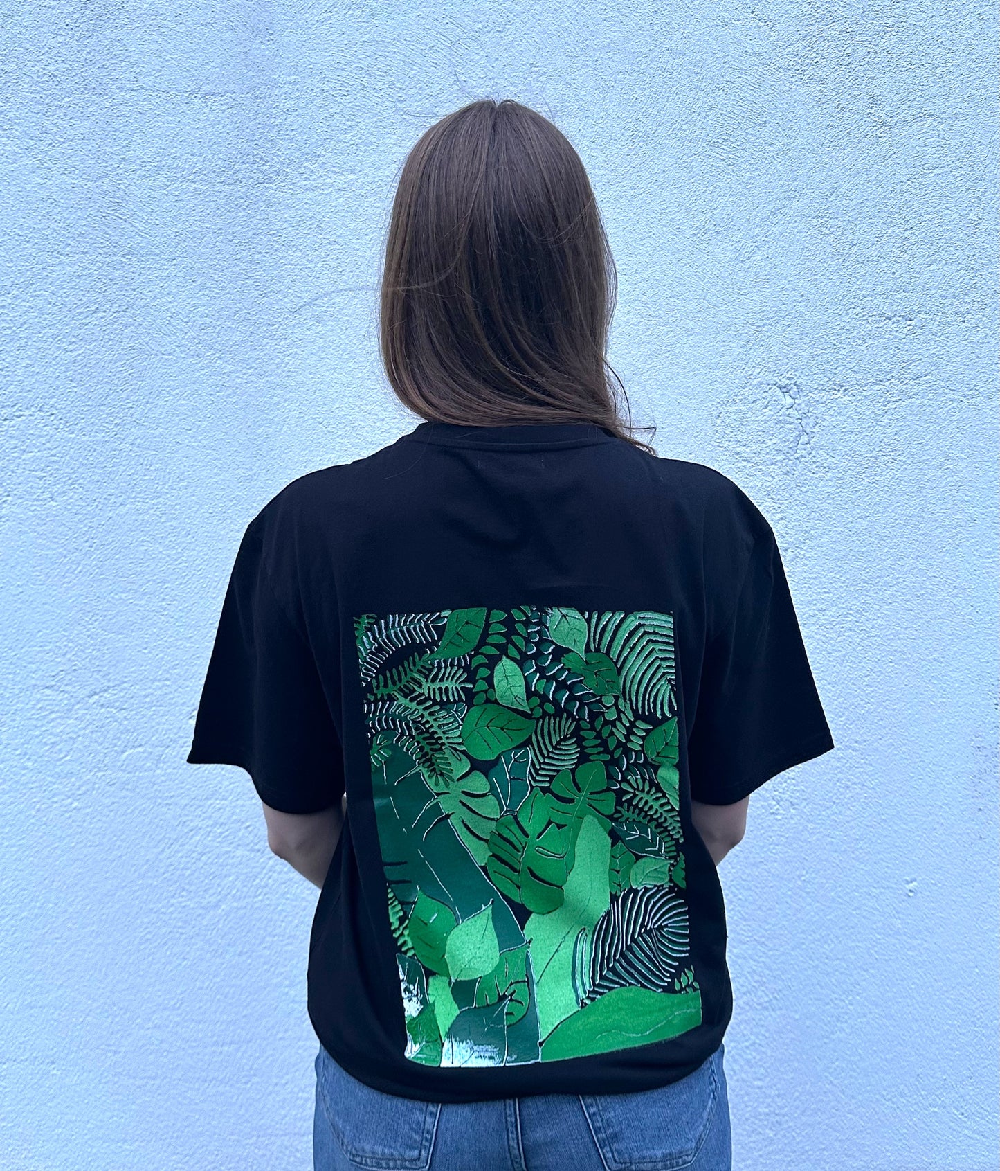 T-Shirt Jungle schwarz Unisex